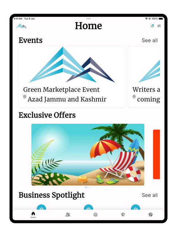 Chaymber iPad screenshot 2 - Business app