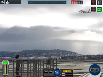Airplane Flying Simulator Game iPad screenshot