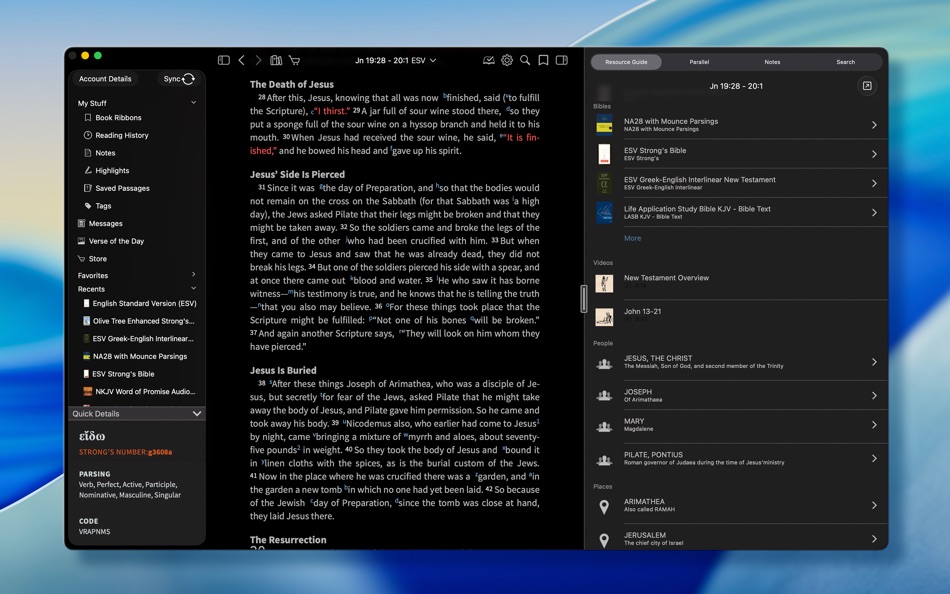 #6. Bible Study (macOS) 게시자: Gospel Technologies LLC