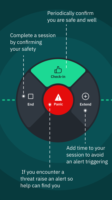 Screenshot #2 pour StaySafe Lone Worker