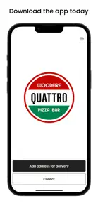 Quattro Wood Fired Pizza App screenshot #4 for iPhone