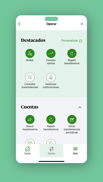 Screenshot #2 pour Creand Banque en ligne ES