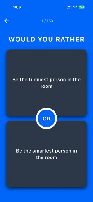 Would You Rather? Party Game screenshot 3