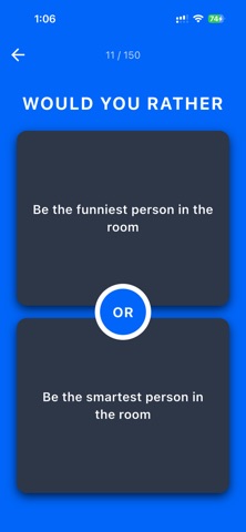 Would You Rather? Party Game Screenshot 3 of 6