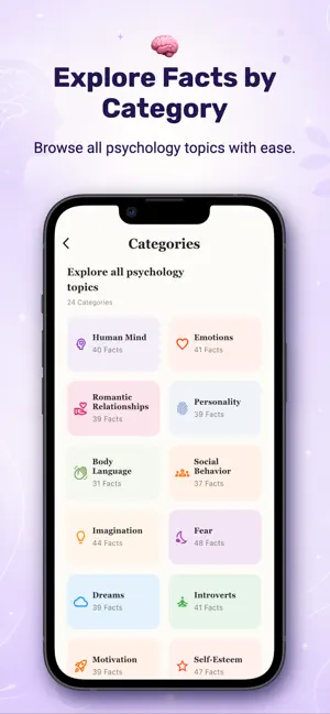 Psychology Facts: Human Mind screenshot 3