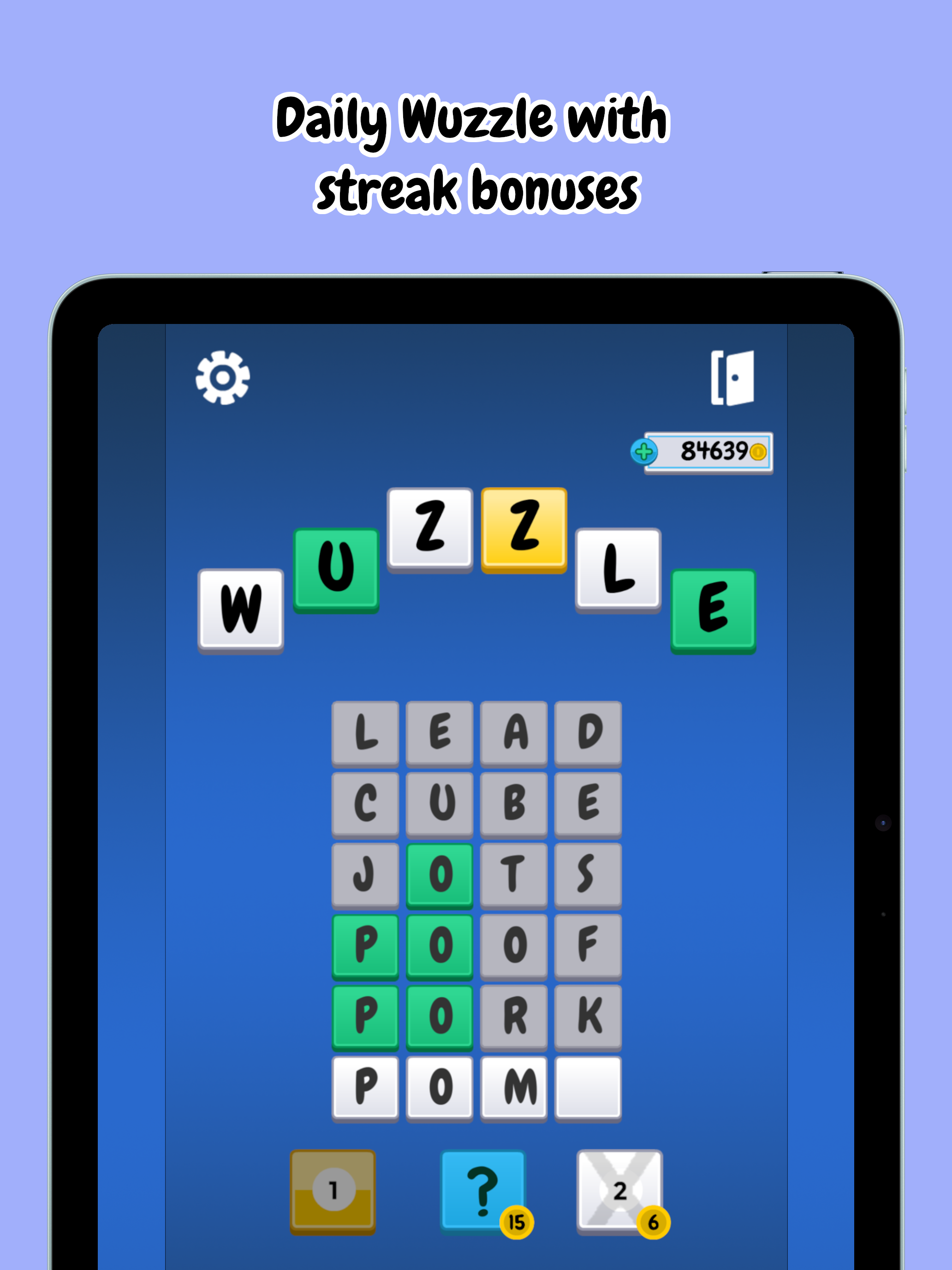 Wuzzle: Word Puzzle Game Daily screenshot 11