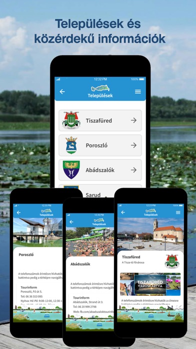 Tisza-tó App Screenshot