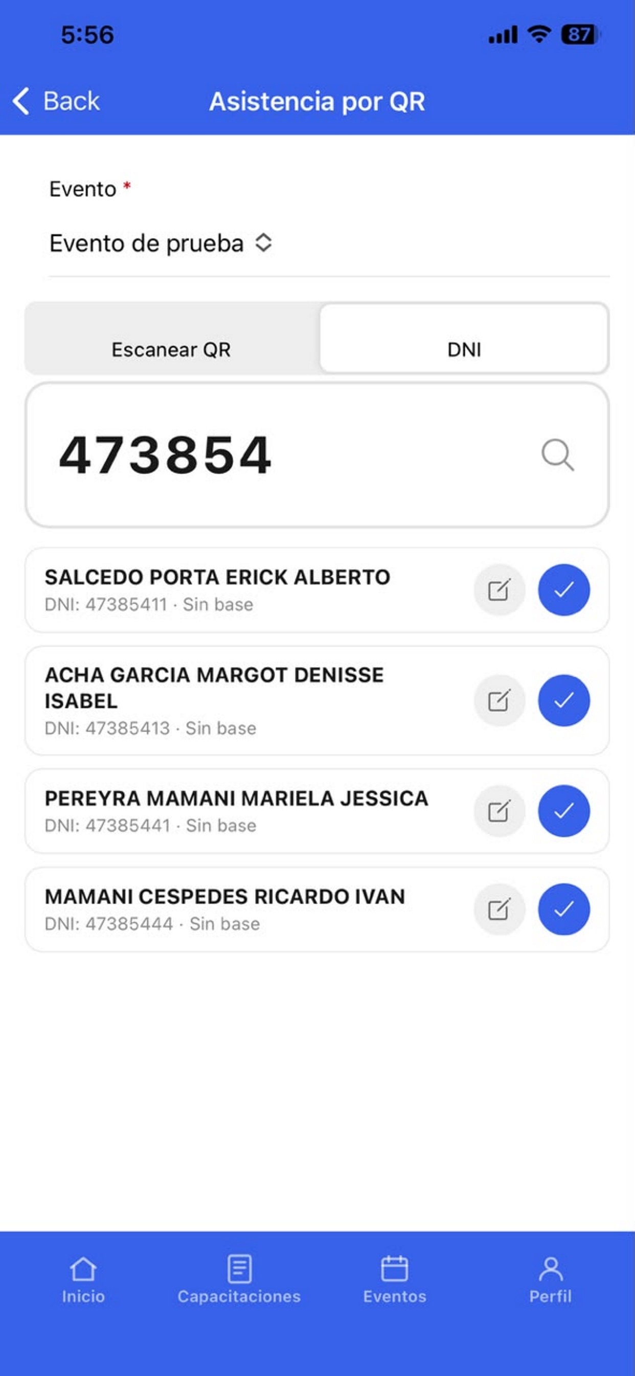 Screenshot 1 of Equipo Tecnico 21