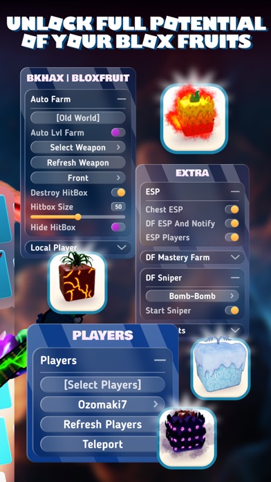 Blox Fruits Mods for Roblox, Screenshot