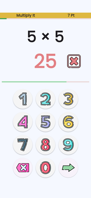 Multiply it - Times Tables Screenshot 3 of 5