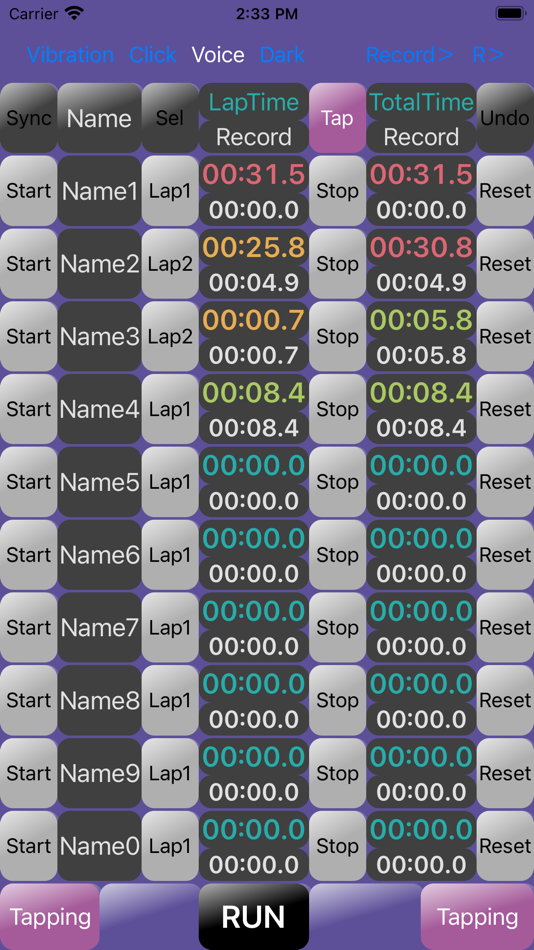 #7. DsStopWatch (iOS) Podle: Ryuichi Kato