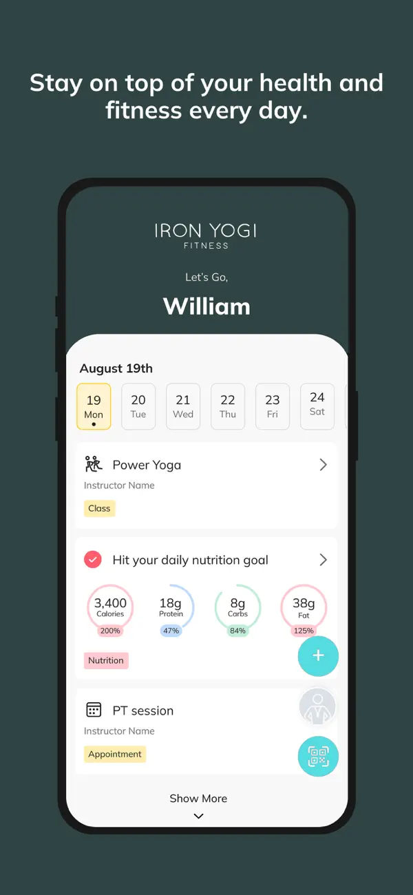 Screenshot #2 pour Iron Yogi Fitness