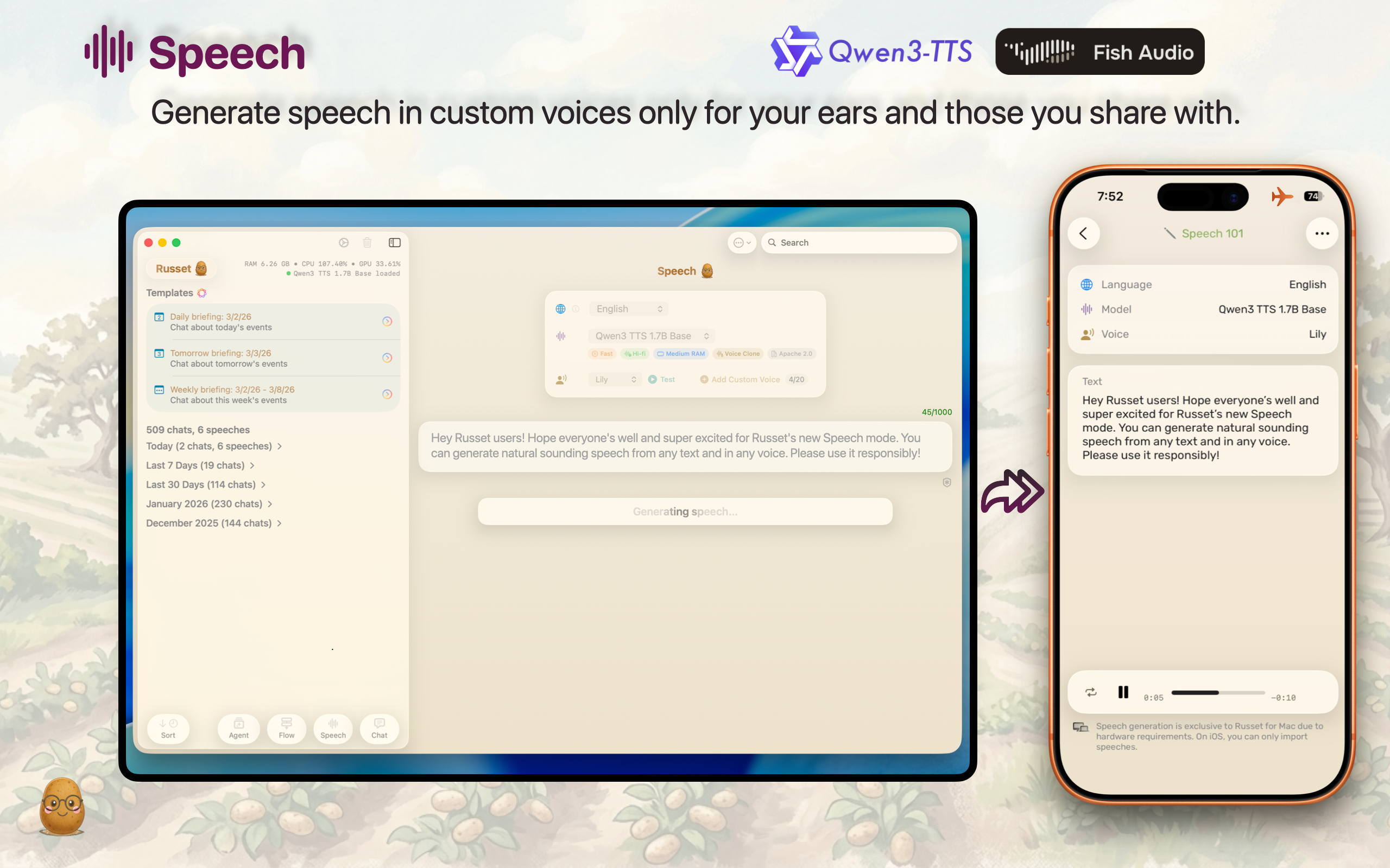 Russet: OpenRouter & Local AI screenshot 23