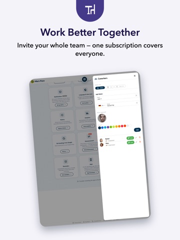 My Restaurant Seating Planner iPad screenshot