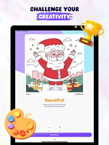 Color By Number: Color Art iPad screenshot