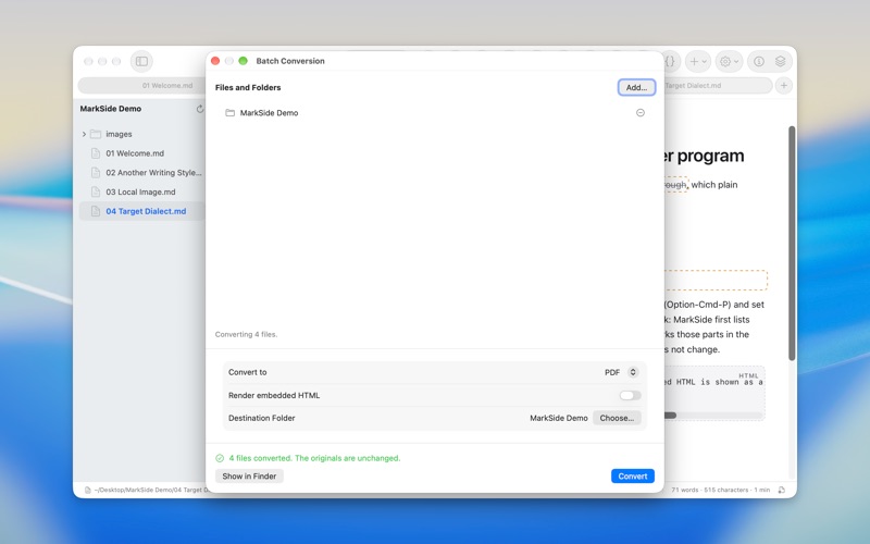 MarkSide – Markdown Editor screenshot 7