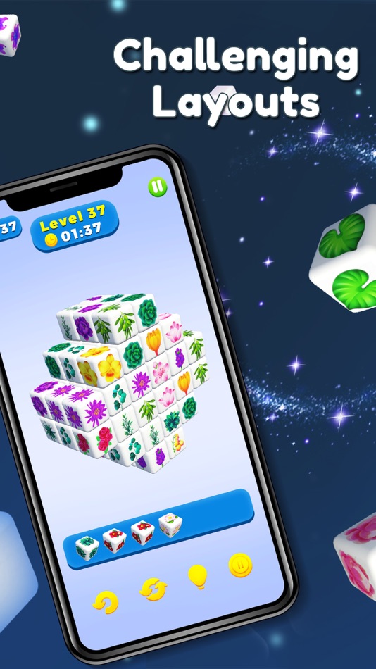 #4. Flower Cube Quest (iOS) 由: Phong Dinh