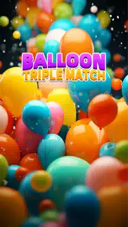 balloon triple match: match 3d iphone screenshot 1