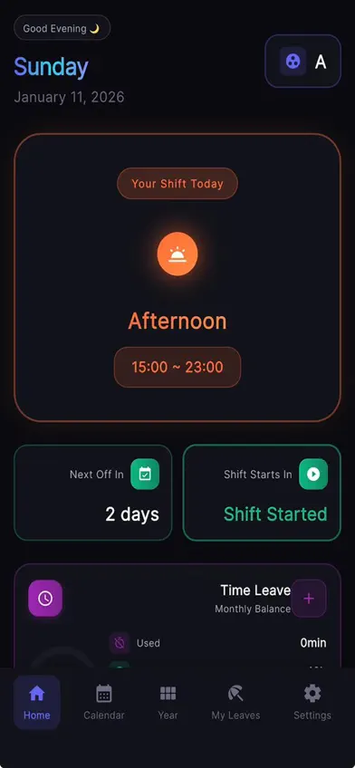 Shiftmaster Pro screenshot 3