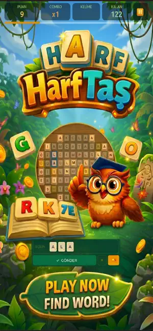 Harftaş - Online Kelime Oyunu screenshot 1