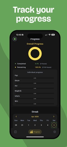 Kaza Tracker - Qada Prayers Screenshot 4 of 4