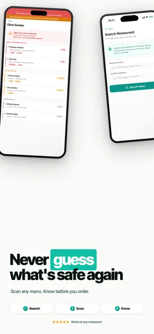 SafeBite: Menu Allergy Scanner screenshot 2