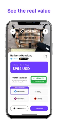 Worthly - Thrift & Profit screenshot