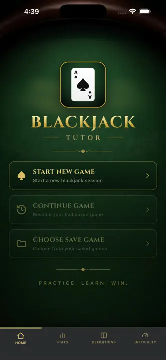 Blackjack Tutor: Card Counting screenshot 1