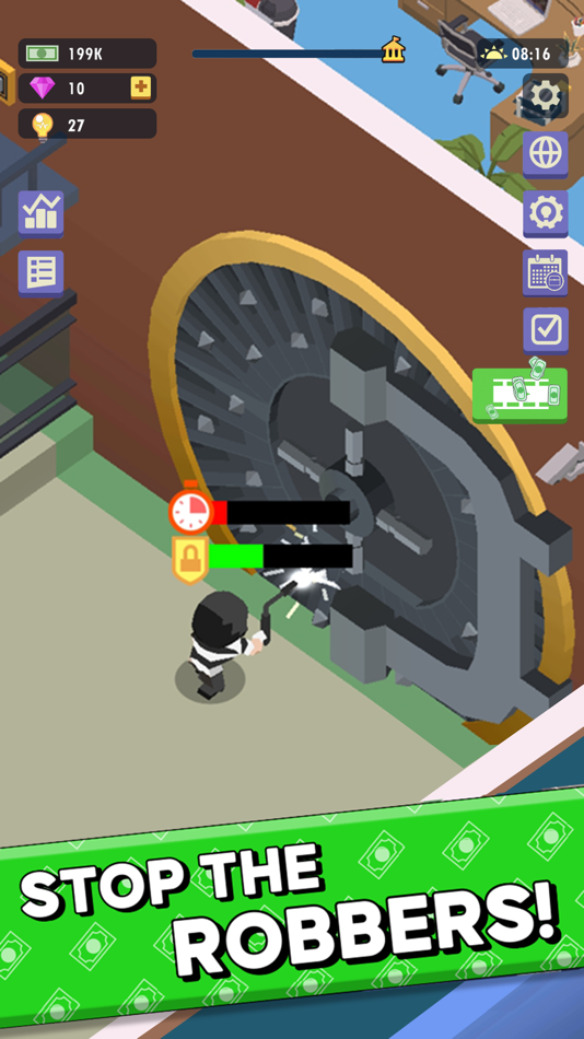 #7. Idle Bank: Money Games! (iOS) 来自: TapNation