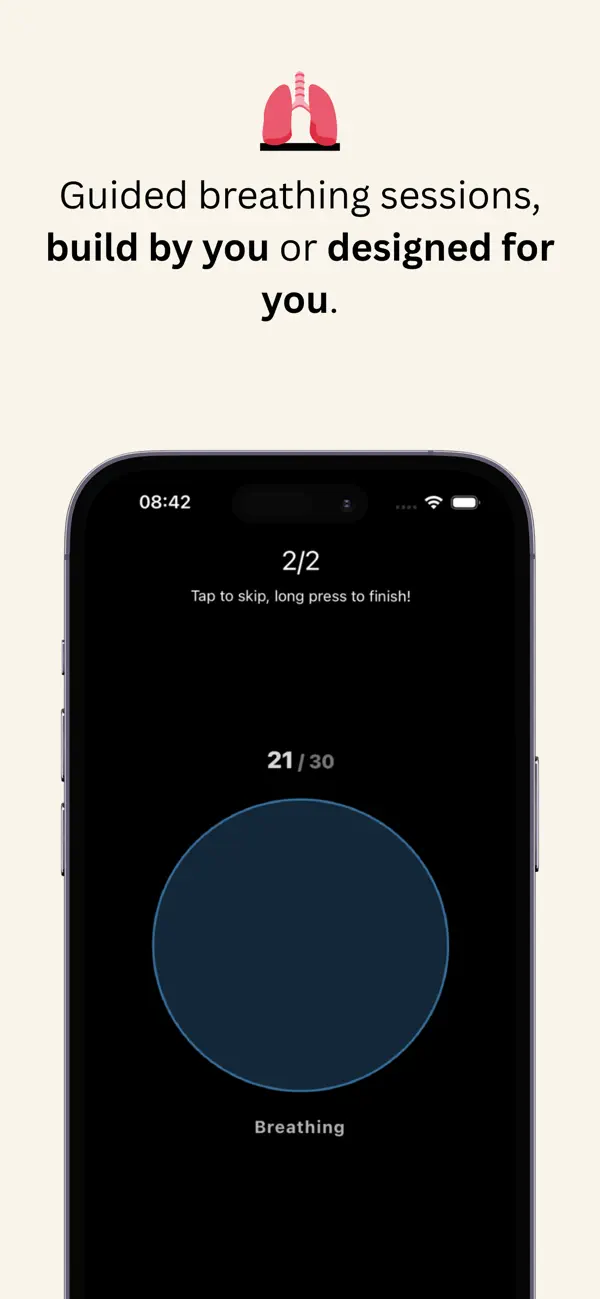 #3. Breath Routine (iOS) Przez: Ahmed Khelifi
