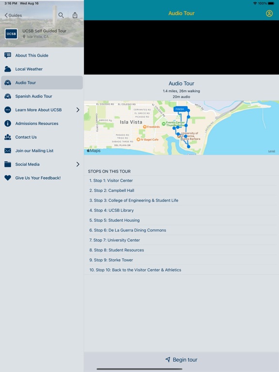Screenshot #6 pour UC Santa Barbara Guides