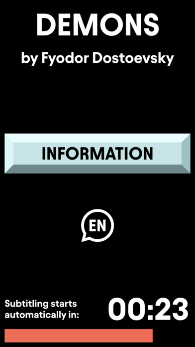Burgtheater PROMPT Screenshot