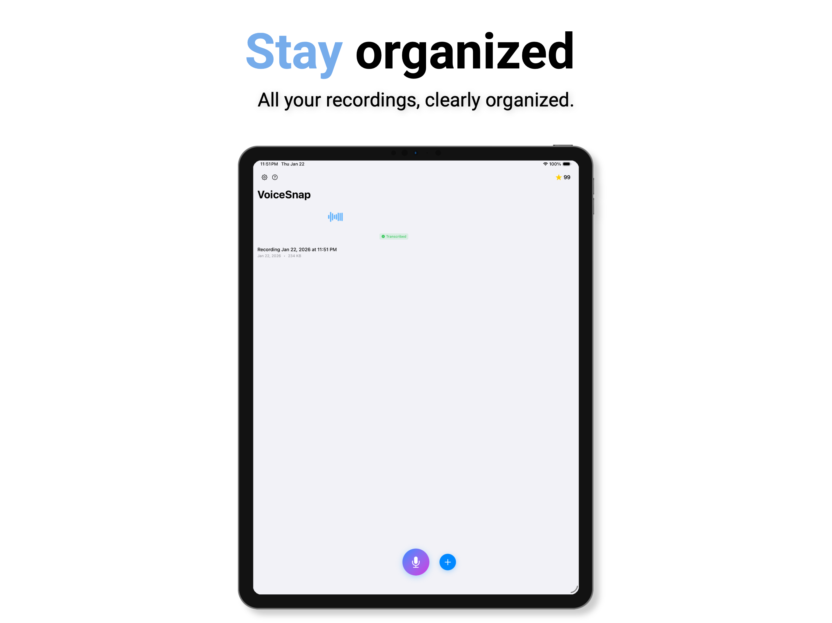 VoiceSnap