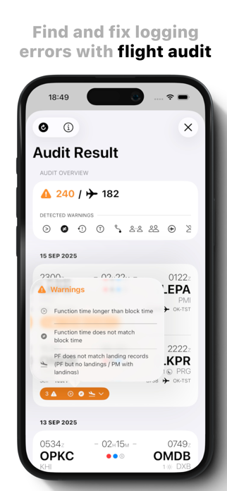 Pilot Logbook - Logger Screenshot 6 of 10