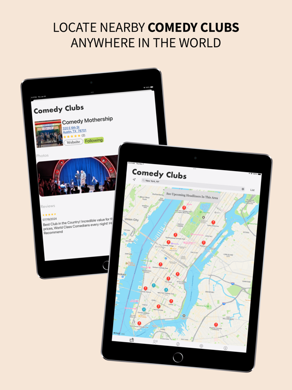 Jester: Stand-Up Comedy iPad screenshot 5 - Entertainment app