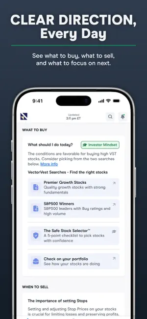 VectorVest: Market Launchpad screenshot 2