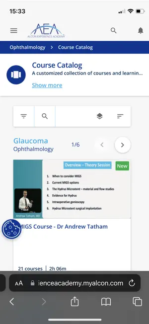 Alcon Experience Academy screenshot 3
