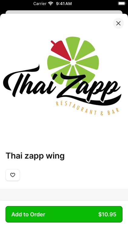 ThaiZapp Restaurant and Bar screenshot-3