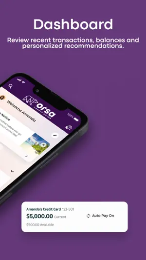orsa credit union banking screenshot 2