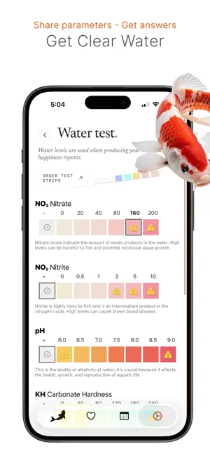 Koi Cal Pond Care + Health AI screenshot 2