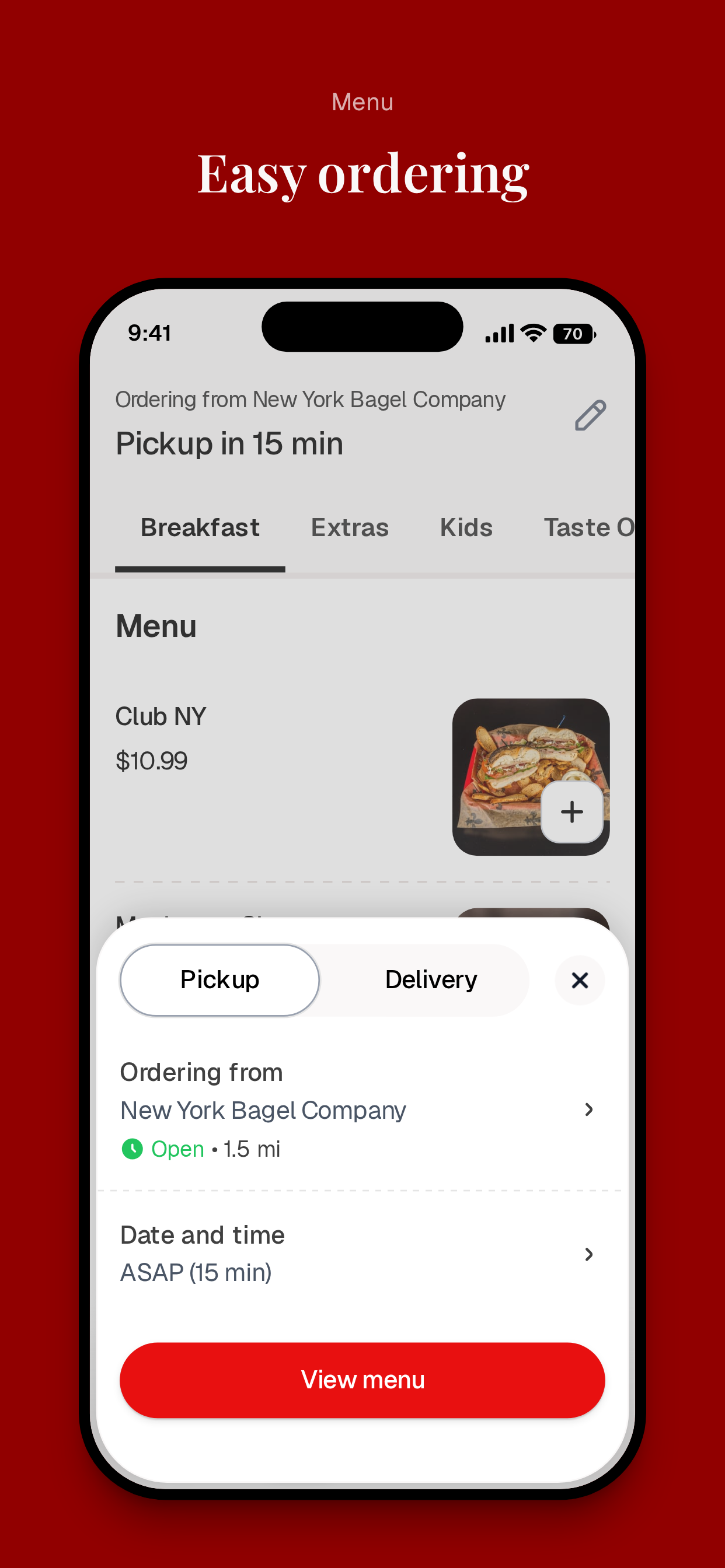 New York Bagel Company screenshot 3