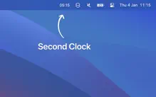 Second Clock iPhone image 1
