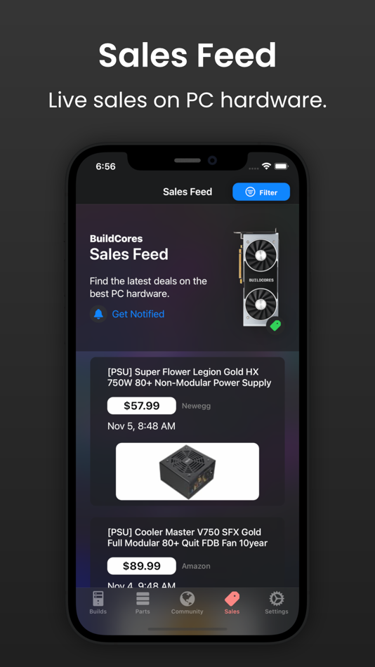 #4. BuildCores: Part Picker for PC (iOS) 由: Harshdeep Kahlon