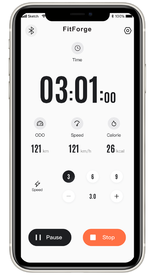 #4. FitForge (iOS) By: Shenzhen LingDong Intelligent Technologies CO., LTD.