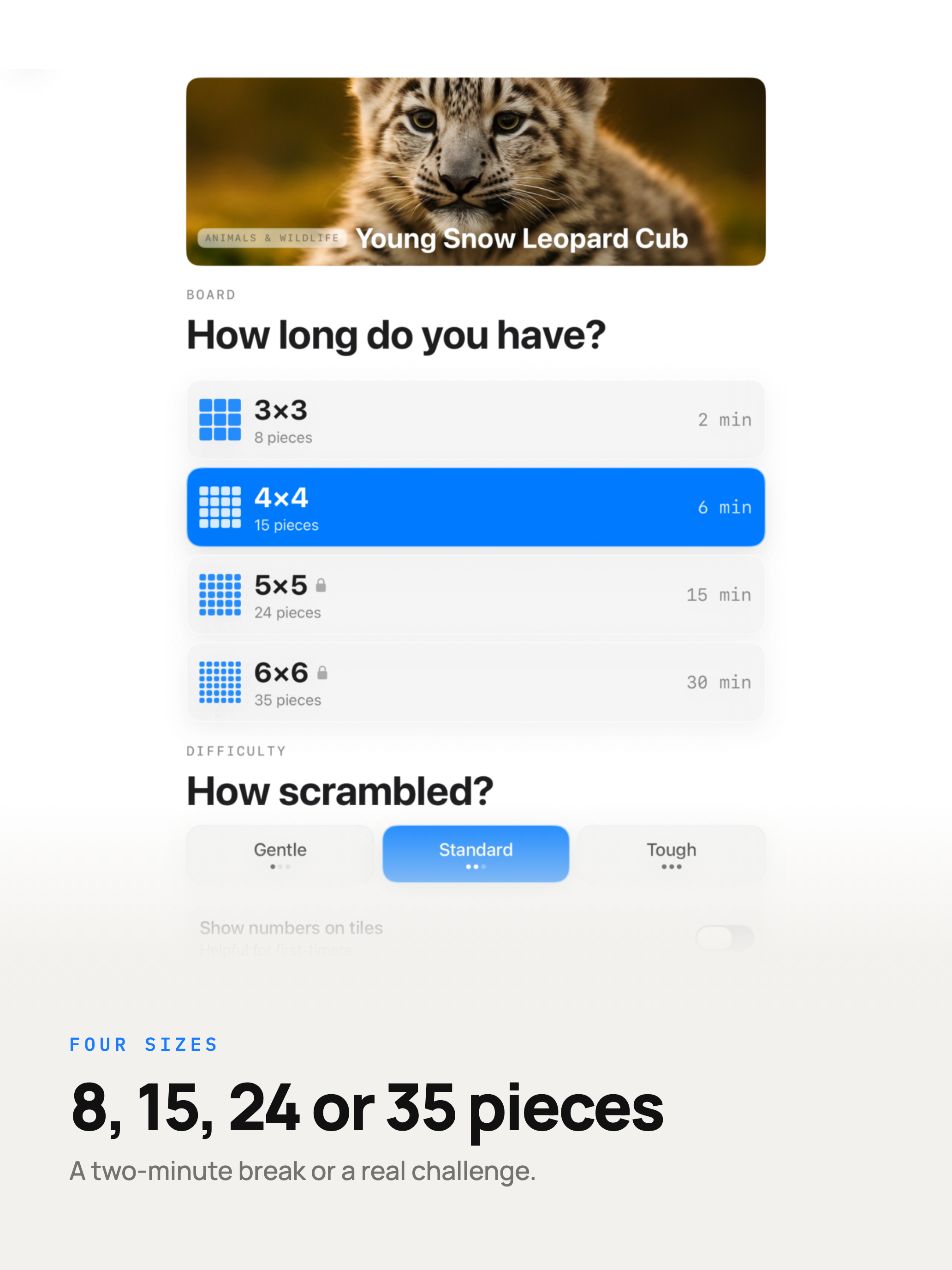 Slide Puzzle: 15 Tile Game screenshot 11