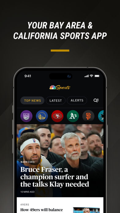 NBC Sports Bay Area & CA Screenshot