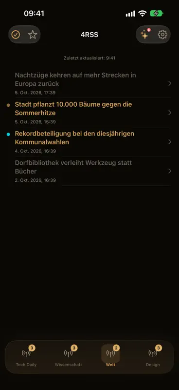 4RSS screenshot 1 of 6