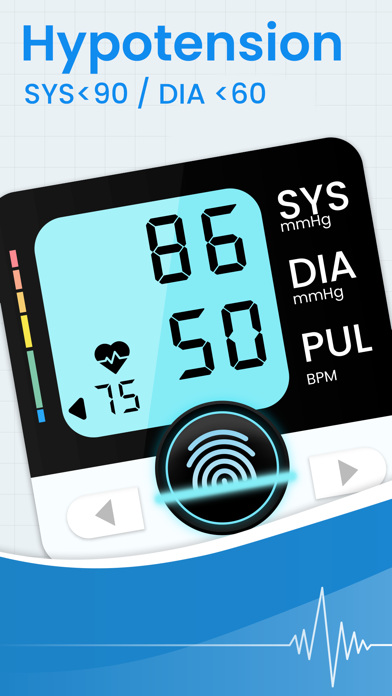 Blood Pressure Checker Monitor Screenshot