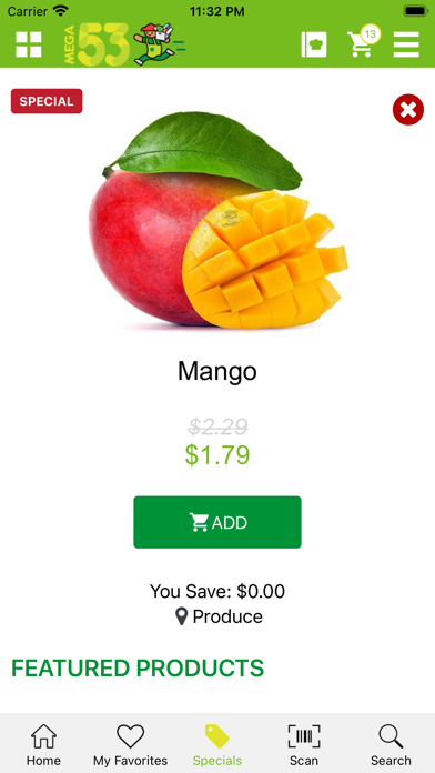 Mega 53 Market Screenshot