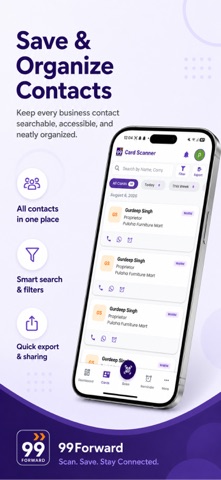 99 Forward - AI Card Scanner Screenshot 3 of 6
